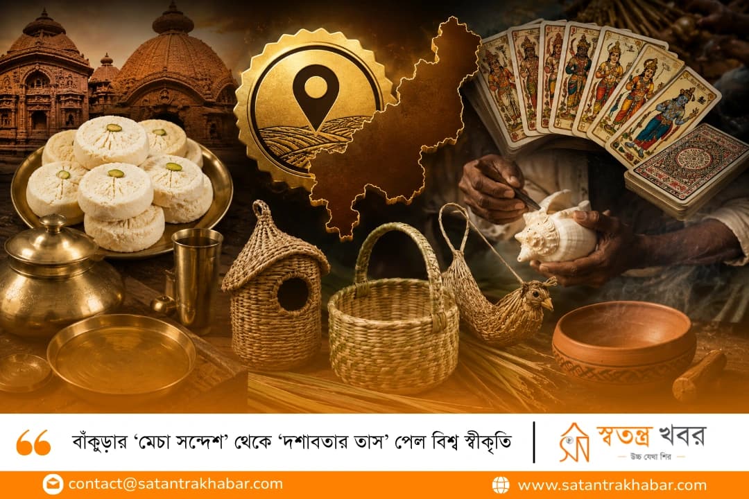 বাঁকুড়ার ‘মেচা সন্দেশ’ থেকে ‘দশাবতার তাস’ পেল বিশ্ব স্বীকৃতি