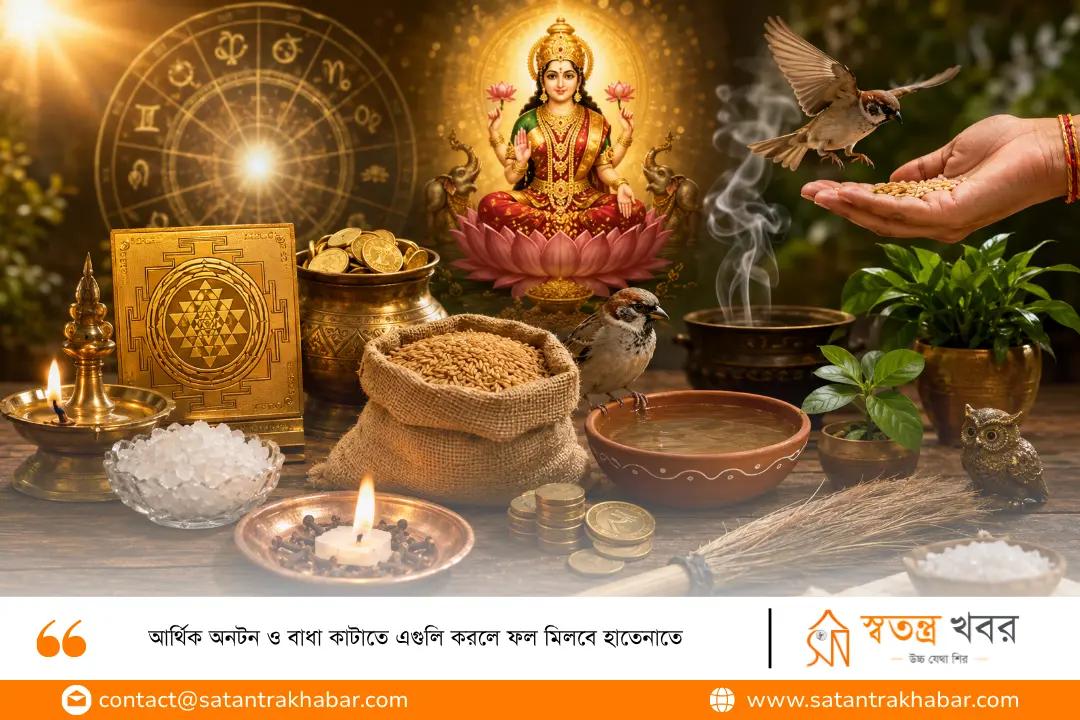আর্থিক অনটন ও বাধা কাটাতে এগুলি করলে ফল মিলবে হাতেনাতে