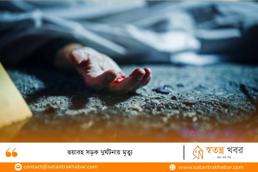 ভয়াবহ সড়ক দুর্ঘটনায় মৃত্যু