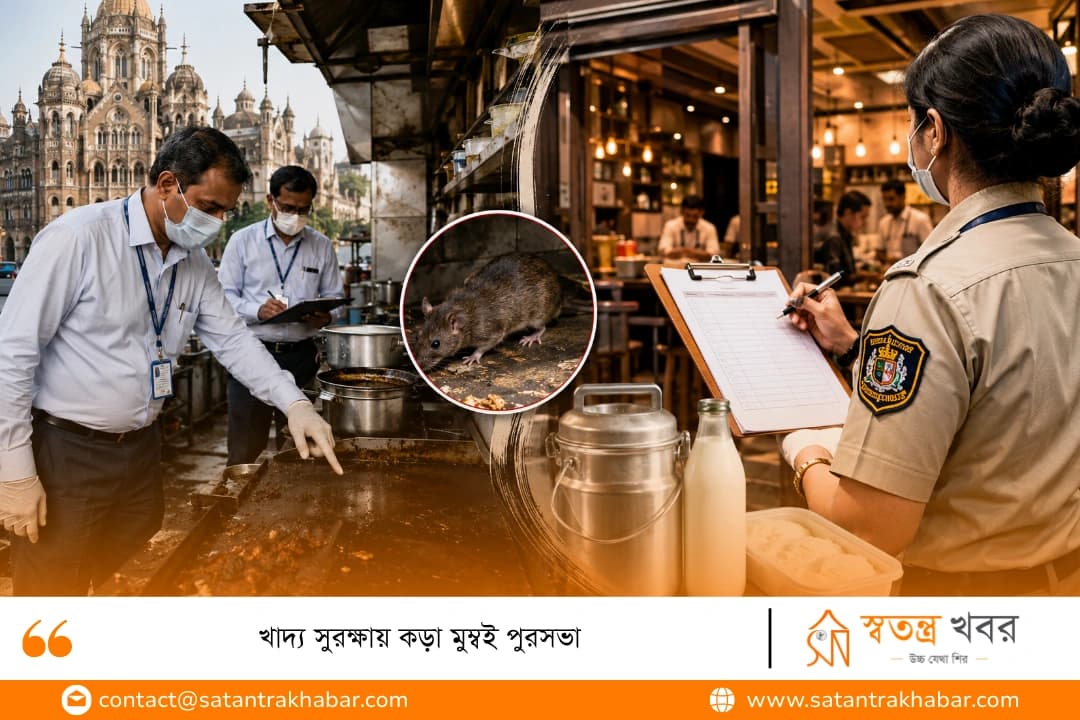 খাদ্য সুরক্ষায় কড়া মুম্বই পুরসভা
