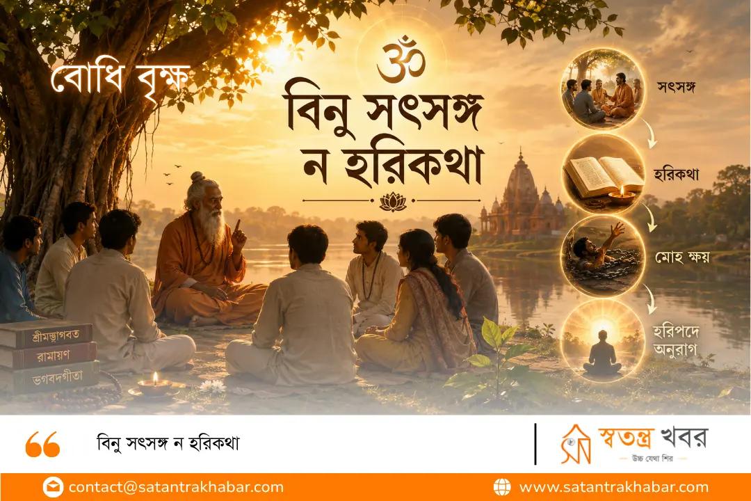 বিনু সৎসঙ্গ ন হরিকথা