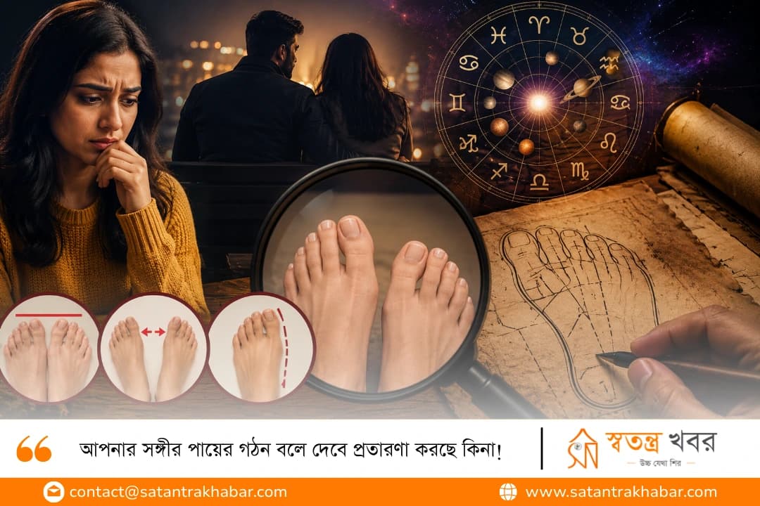 আপনার সঙ্গীর পায়ের গঠন বলে দেবে প্রতারণা করছে কিনা! 