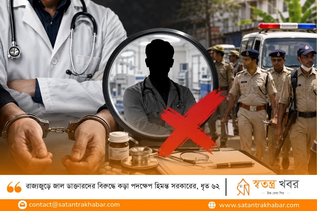 রাজ্যজুড়ে জাল ডাক্তারদের বিরুদ্ধে কড়া পদক্ষেপ হিমন্ত সরকারের, ধৃত ৬২