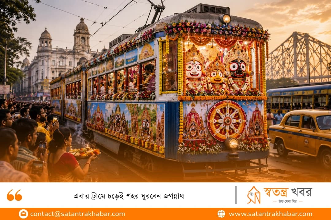 এবার ট্রামে চড়েই শহর ঘুরবেন জগন্নাথ