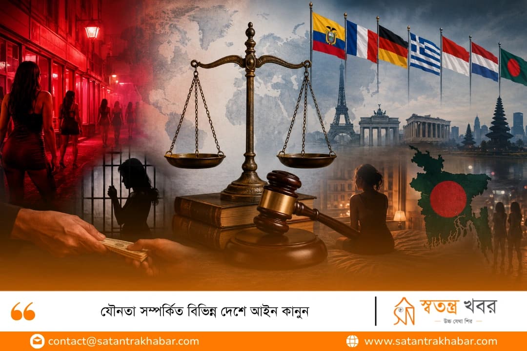 যৌনতা সম্পর্কিত বিভিন্ন দেশে আইন কানুন