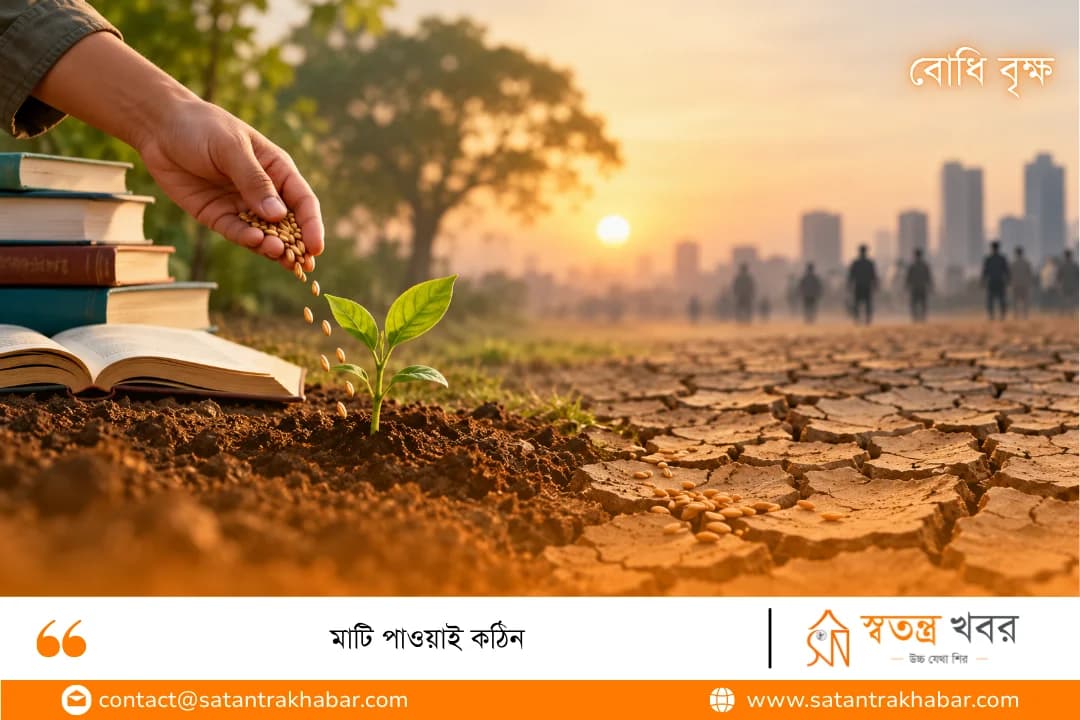 মাটি পাওয়াই কঠিন