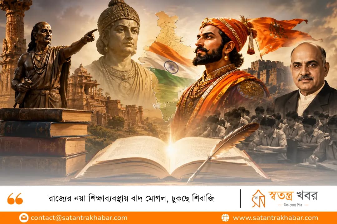 রাজ্যের নয়া শিক্ষাব্যবস্থায় বাদ মোগল, ঢুকছে শিবাজি